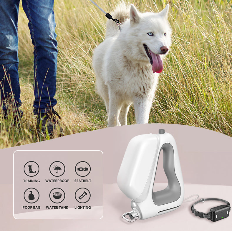 PawFlex™ 3-in-1 Retractable Dog Leash